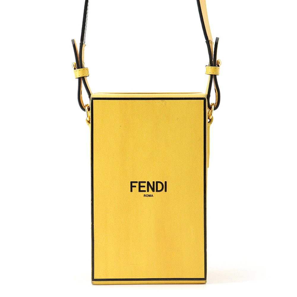 Fendi Shoulder Bag Vertical Leather